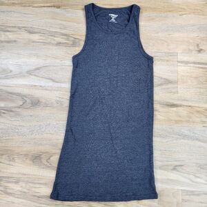 🔺️King Size Gray Extra Long Tall Sleeveless Shirt XLarge